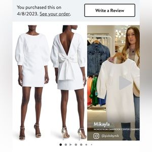 EVER NEW - SASHA BOW OPEN BACK